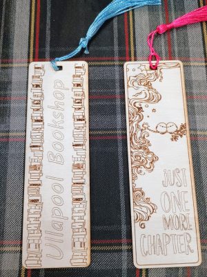 2 x Made in Ullapool wooden Bookmarks by Jospeh Hilton